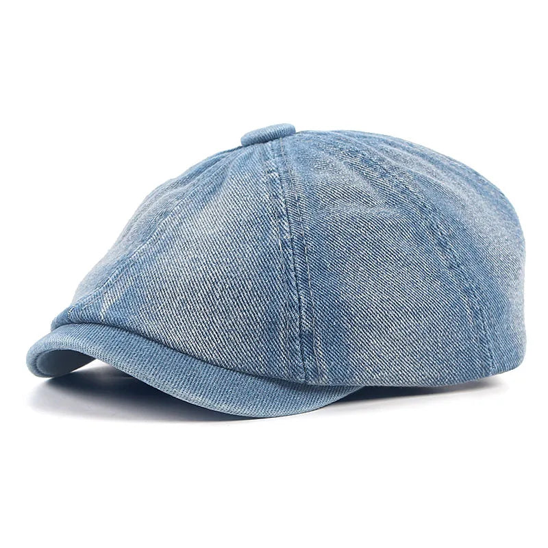 Béret Casquette Gavroche - Denim Style – Image 2