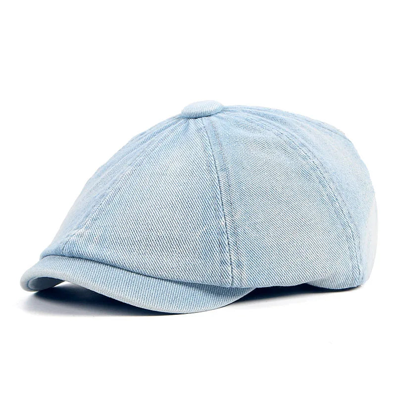 Béret Casquette Gavroche - Denim Style – Image 3