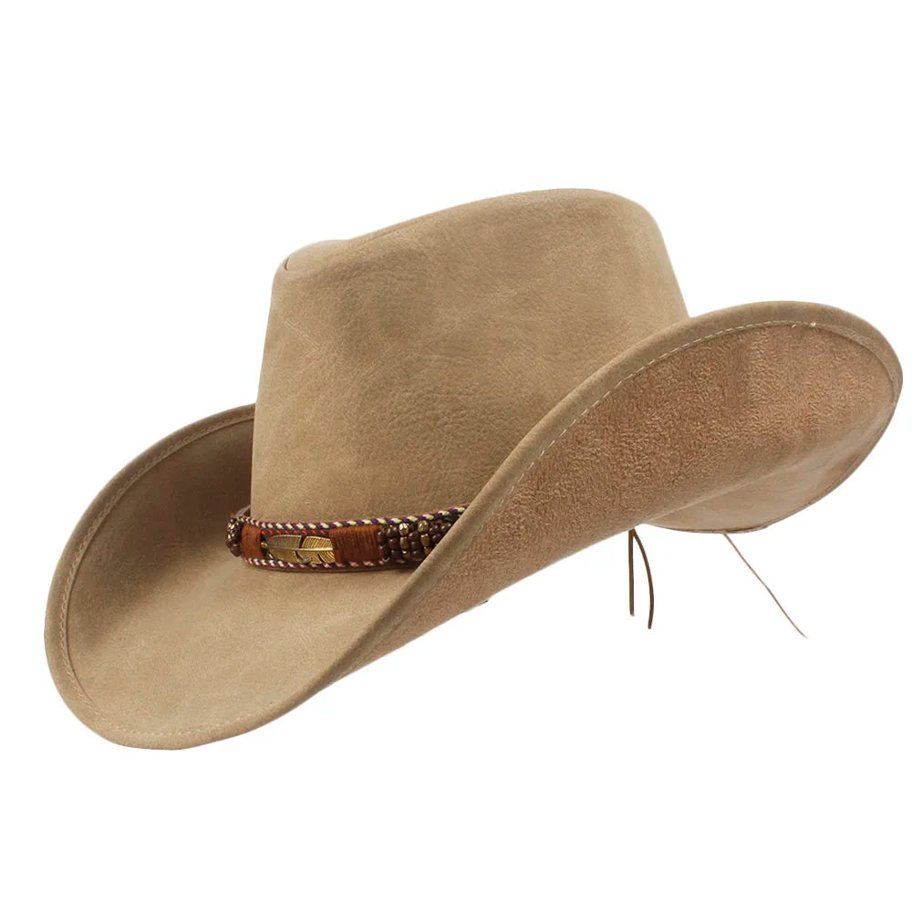 Chapeau Cowboy Véritable CUIR - DustyHorizon – Image 3