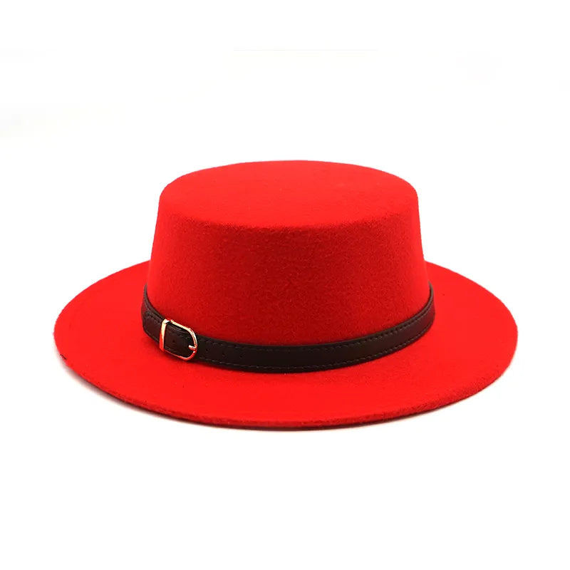 Chapeau Fedora Plat Classy Chic – Image 6
