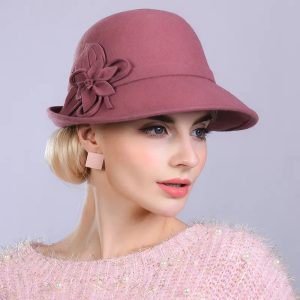 Chapeau Melon Cloche Femme Style British