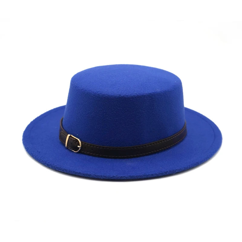 Chapeau Fedora Plat Classy Chic – Image 8