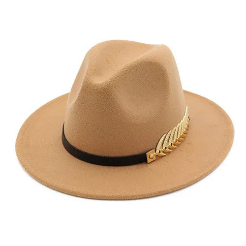 Chapeau Fedora Style British Plume – Image 2