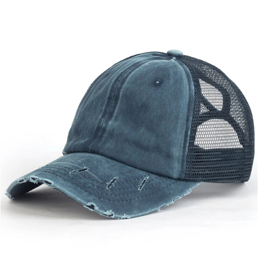 Casquette Vintage Délavée – Look Usé et Tendance – Image 2