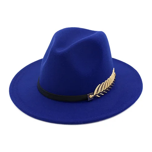 Chapeau Fedora Style British Plume – Image 6
