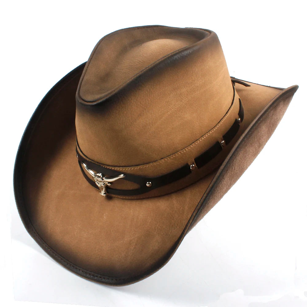 Chapeau Cowboy Véritable CUIR - DustyHorizon – Image 8