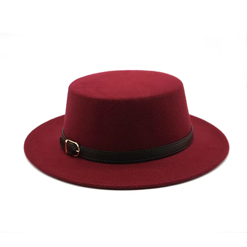 Chapeau Fedora Plat Classy Chic – Image 5