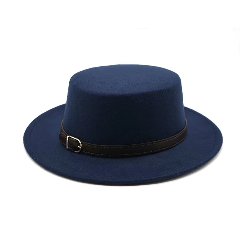 Chapeau Fedora Plat Classy Chic – Image 7