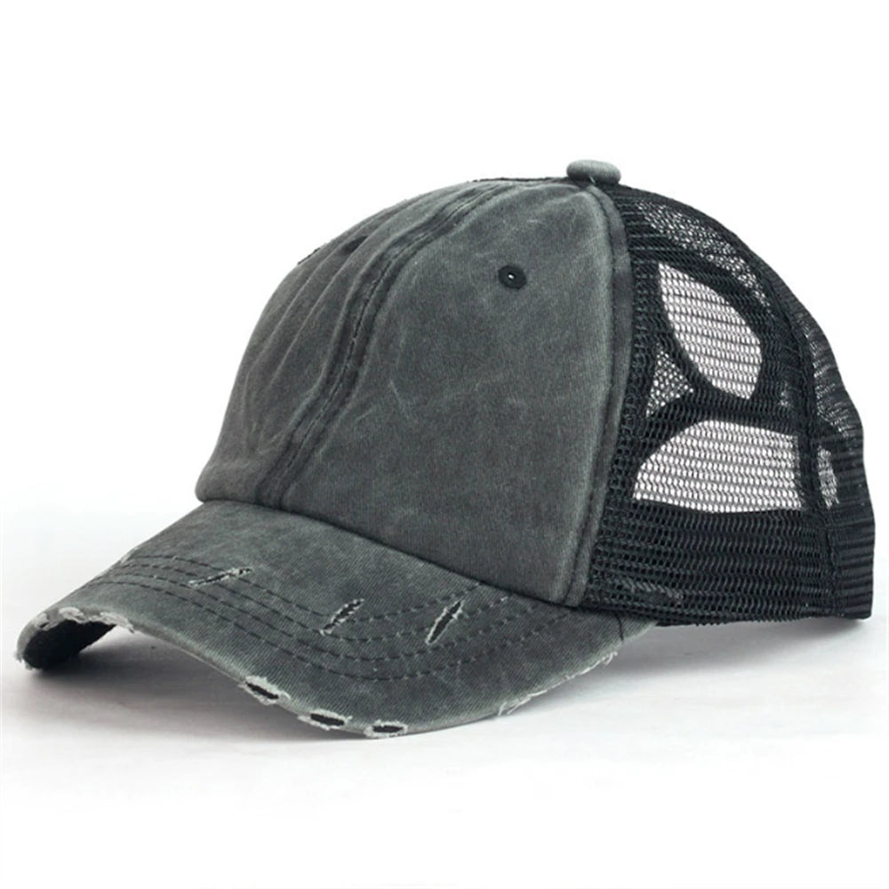 Casquette Vintage Délavée – Look Usé et Tendance – Image 8