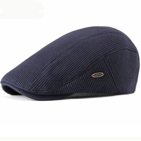 Béret Homme Classique en Laine Texturée – Image 4