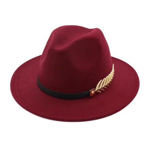 Chapeau Fedora Style British Plume – Image 8