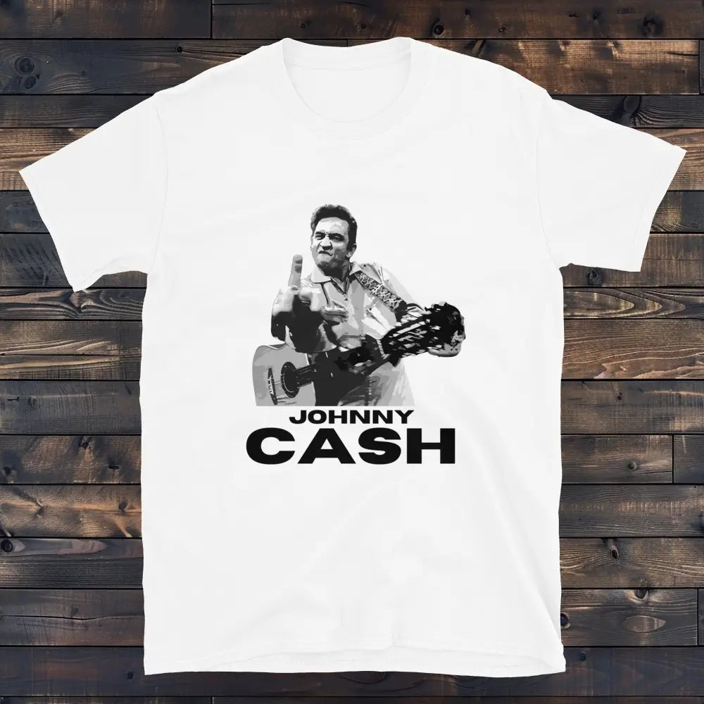 T- Shirt Johnny Cash Finger – Image 2