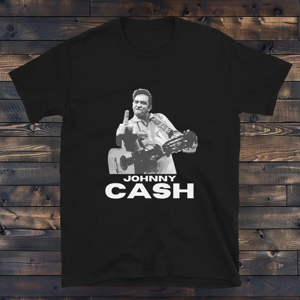 T- Shirt Johnny Cash Finger – Image 3