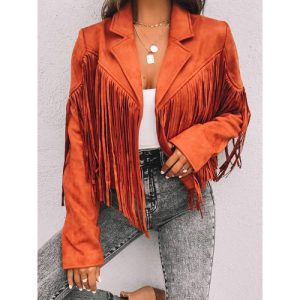 Veste Western à Franges Femme