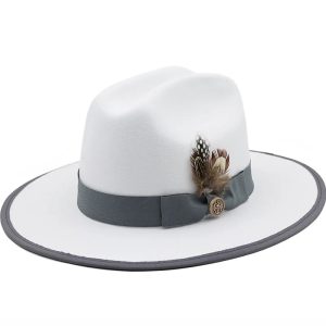 Chapeau Fedora Laine - Feathergance