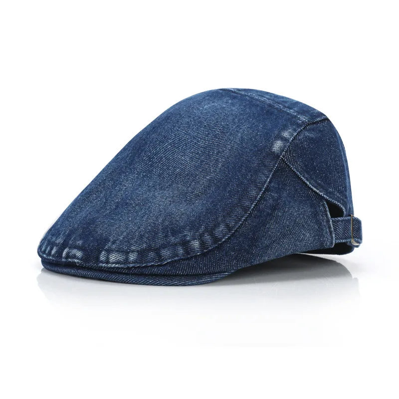 Béret Homme en Denim Léger - Sky – Image 5