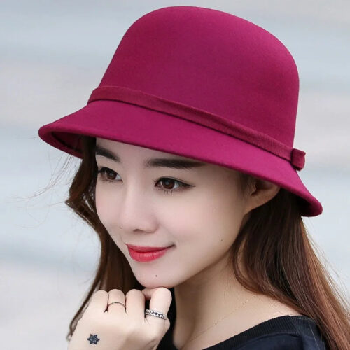 S0b2fc0f1f6ce4cbea4e1f17b9f15fa40R.jpg Chapeau Melon Cloche Femme - Ajustable
