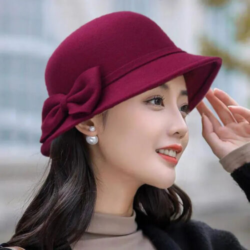 S2208d9ea232047c1a9493d22c0b4e1cbj.jpg Chapeau Melon Cloche Femme Noeud Suede