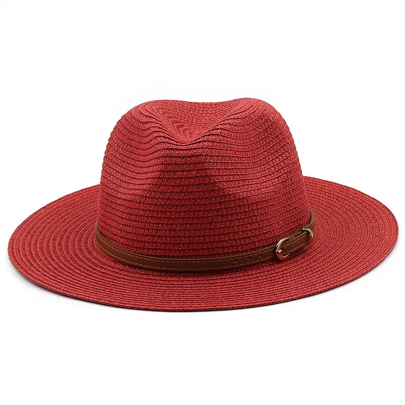 Chapeau Panama Couleur Unique – Image 8