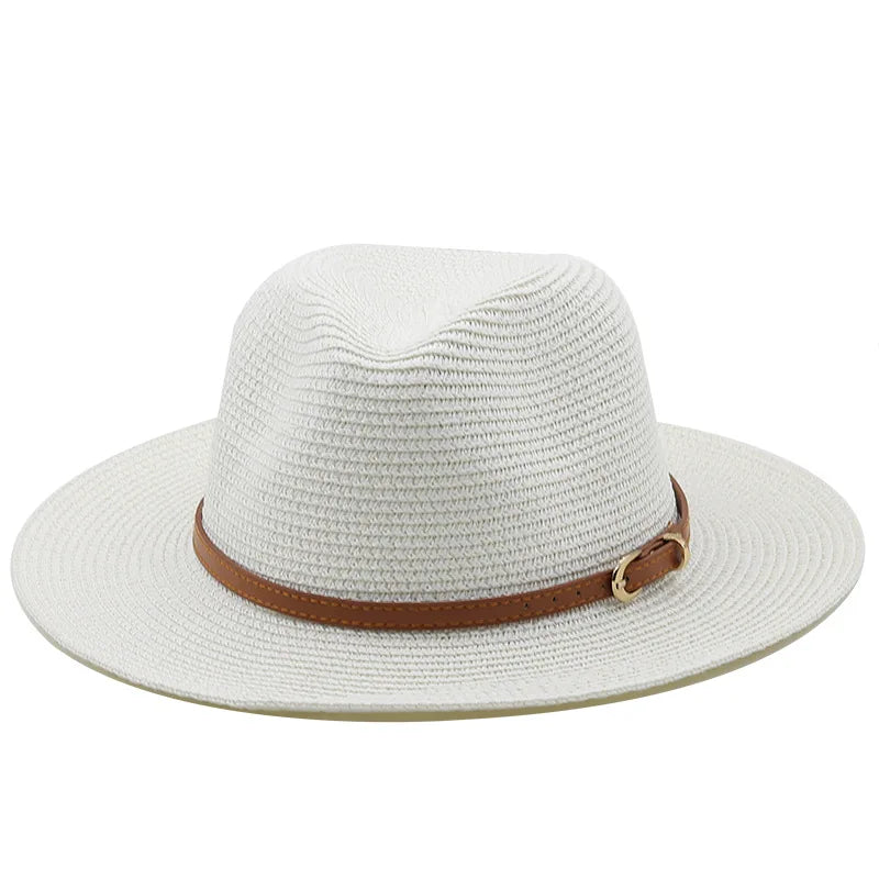 Chapeau Panama Couleur Unique – Image 3
