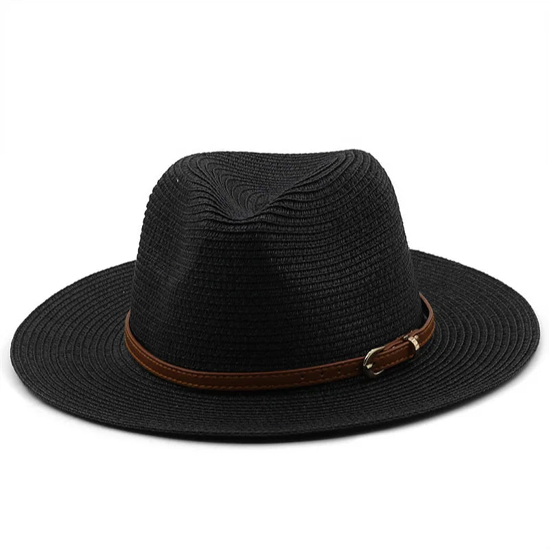 Chapeau Panama Couleur Unique – Image 6