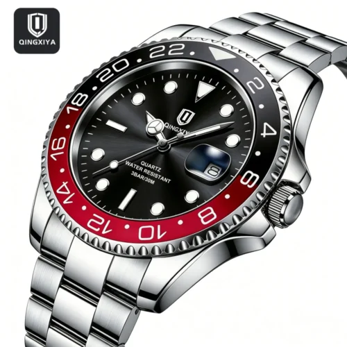 S425ed6031b314fa1aab4ac2f4ada01a2Owebp Montre à quartz pour homme QINGXIYA