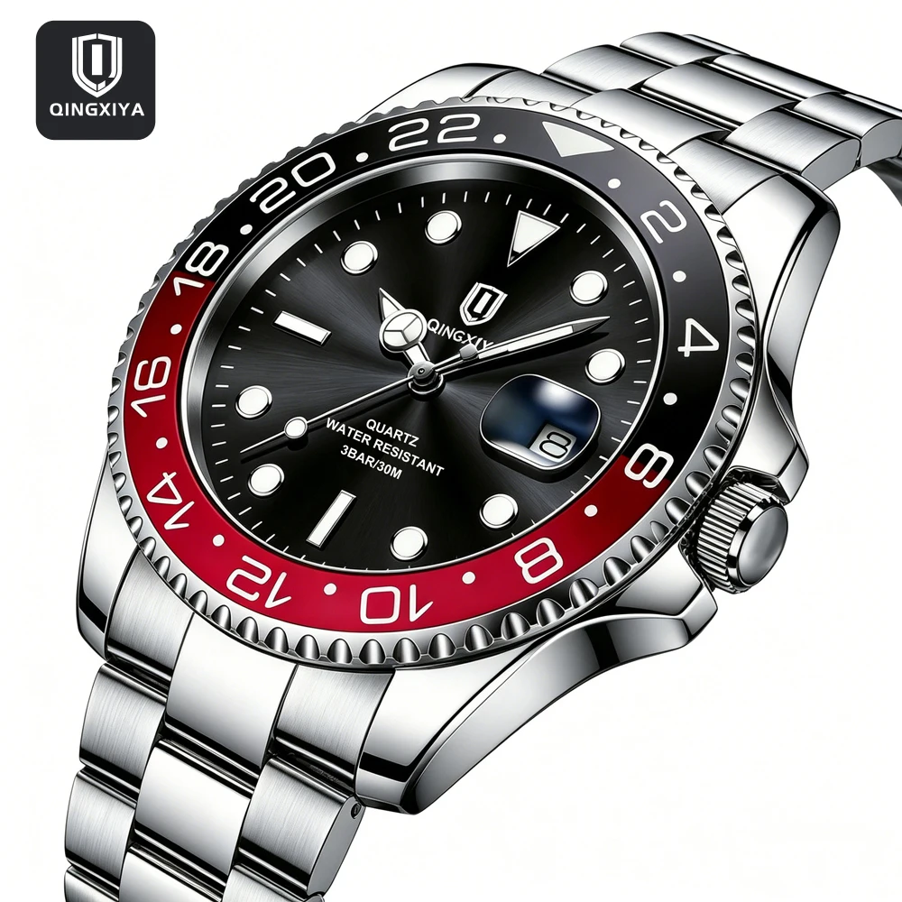 Montre à quartz pour homme QINGXIYA