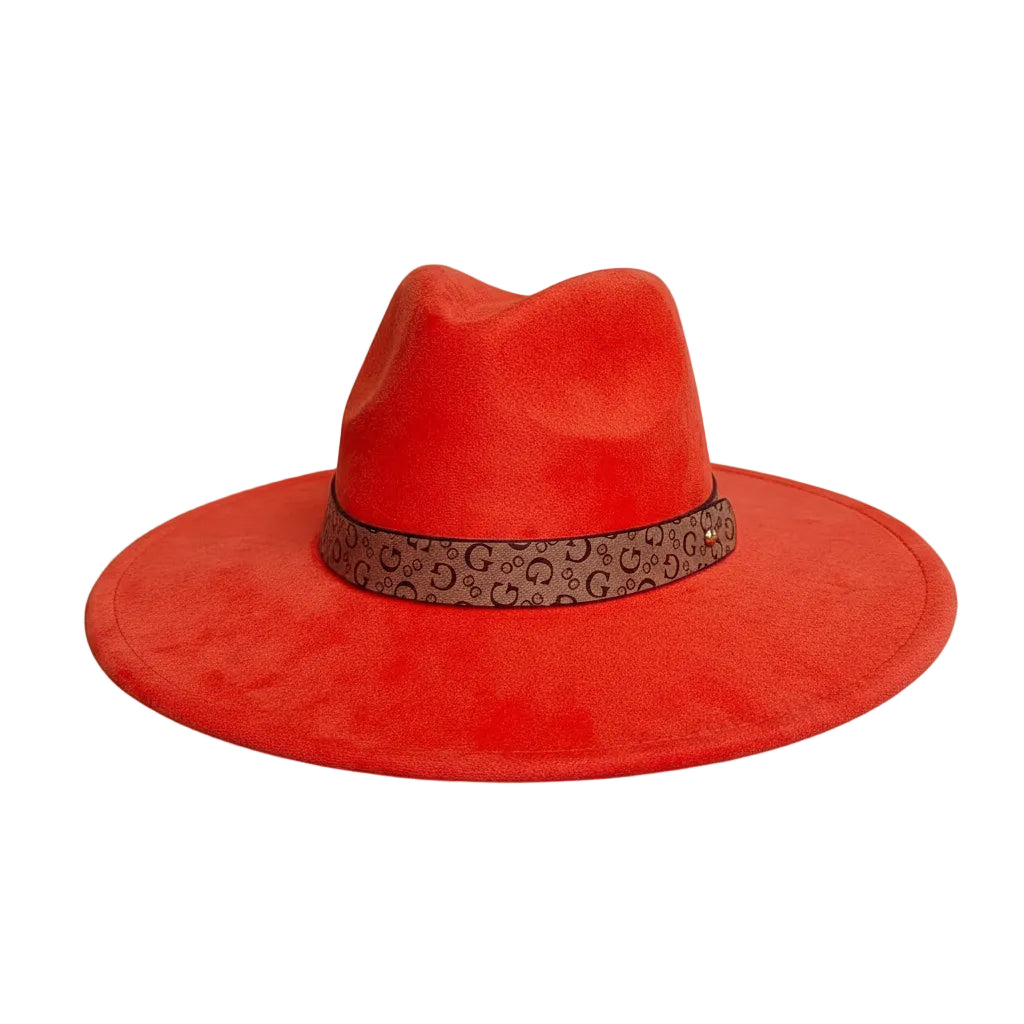 Chapeau Fedora Effet Suédine – Bandeau – Image 6