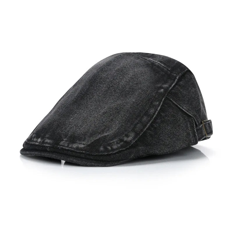 Béret Homme en Denim Léger - Sky – Image 3