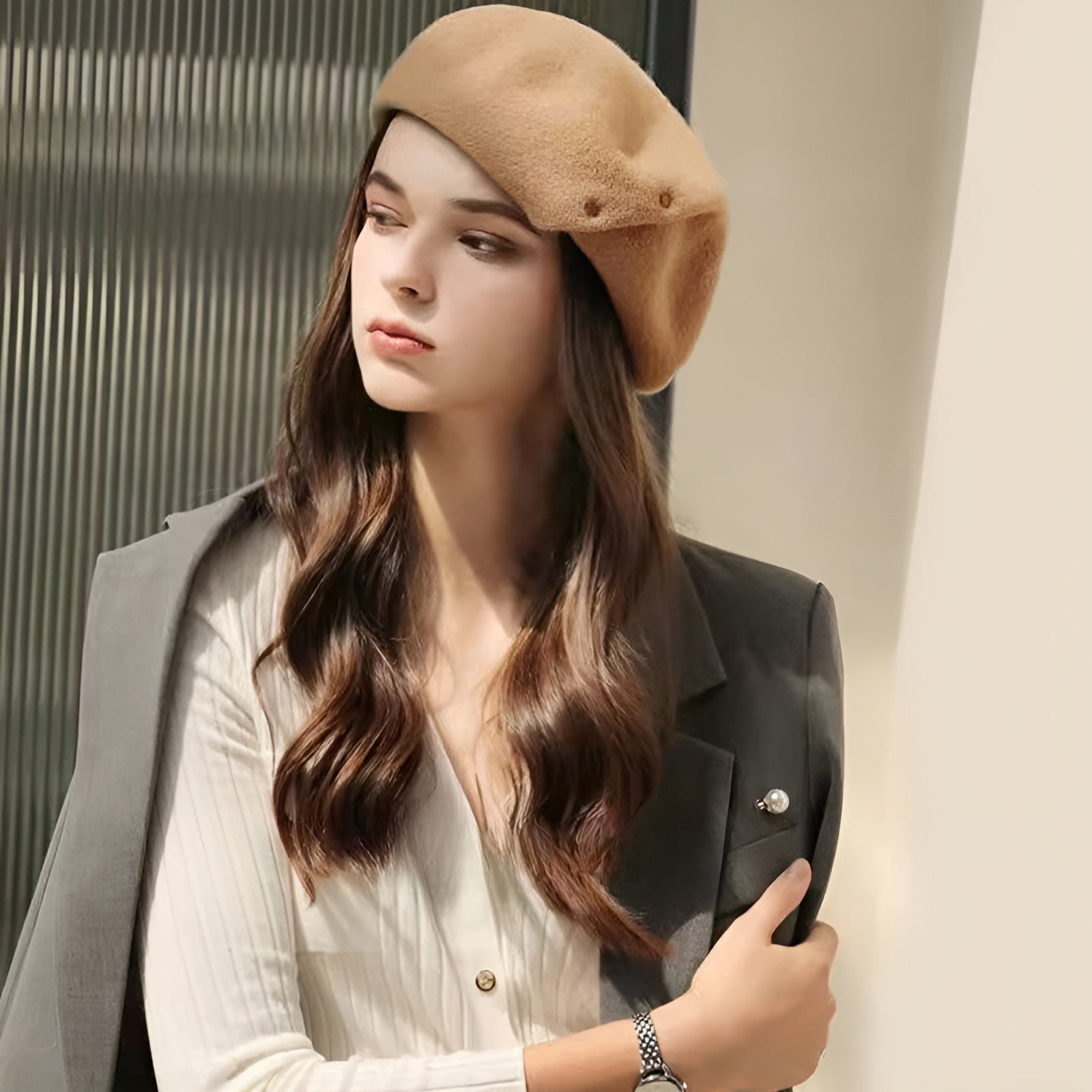 Béret Femme en Laine Douce - Simpla