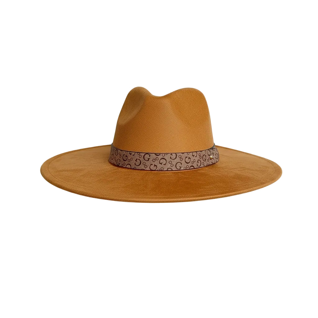 Chapeau Fedora Effet Suédine – Bandeau – Image 4
