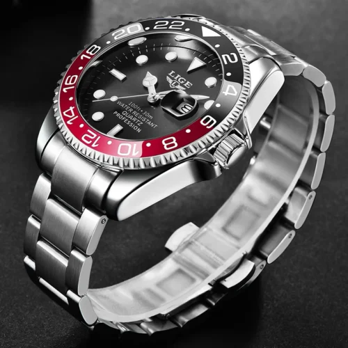 S6b23c91fc61445e9acc7032b2a8d00eaYwebp Montre homme LIGE de marque haut de gamme