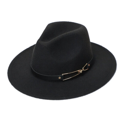S83d5cf46781b460c99eeb875ec75f360T.jpg Chapeau Fedora Classy Chic Anneau Doré