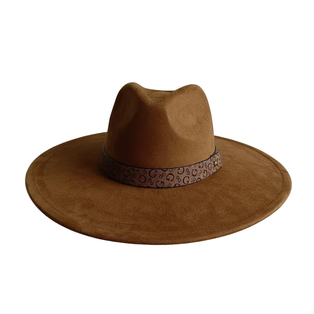 Chapeau Fedora Effet Suédine – Bandeau – Image 8