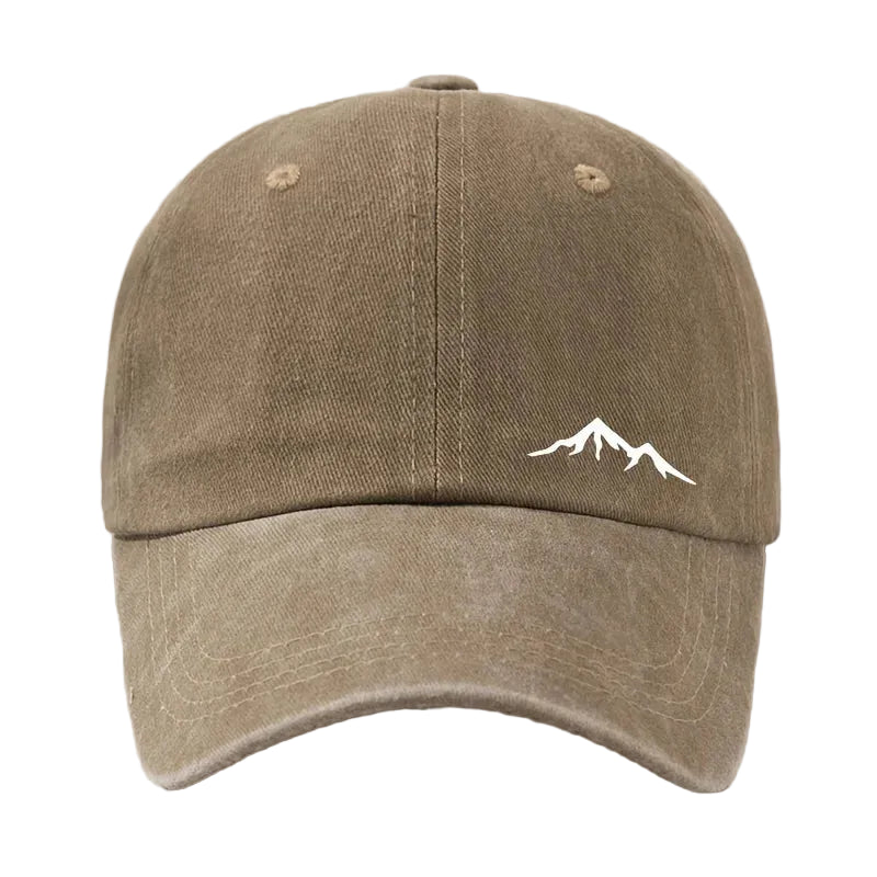 Casquette Baseball Effet Délavé – Broderie Montagne – Image 7