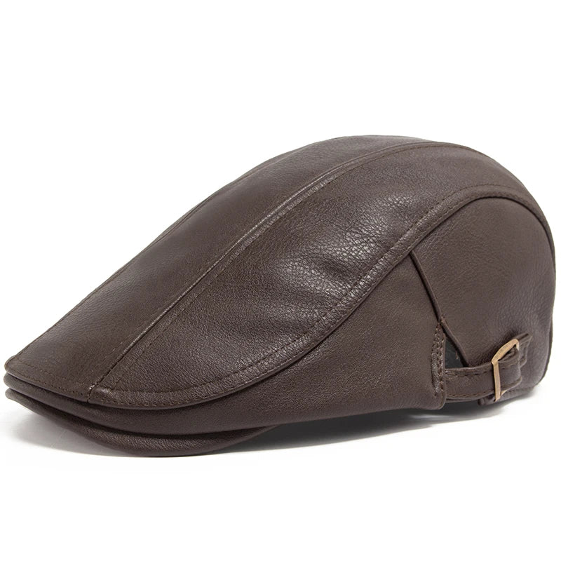 Béret Homme en Cuir - Prestige – Image 4