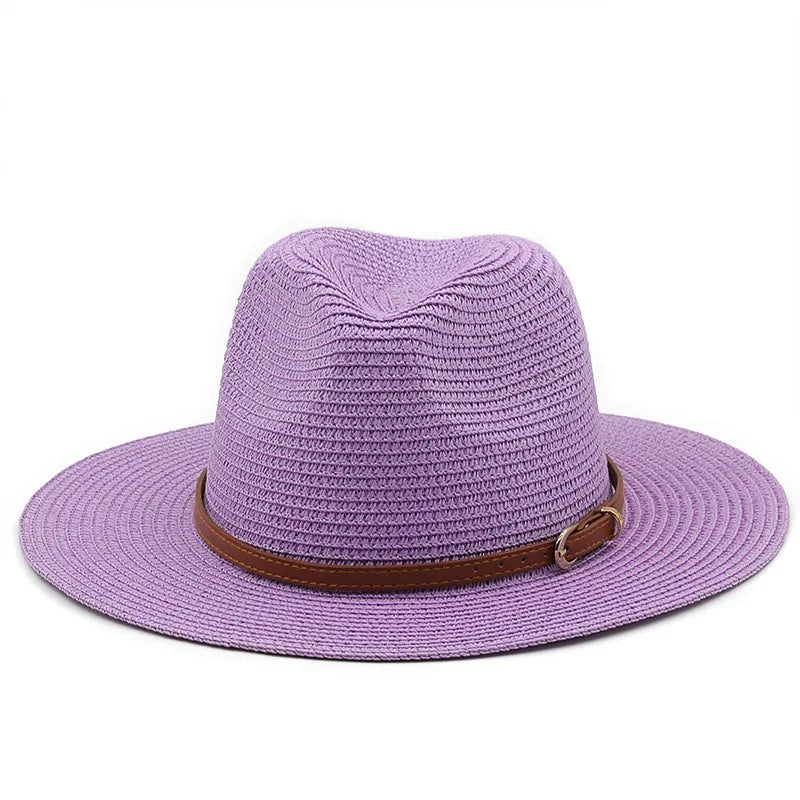 Chapeau Panama Couleur Unique – Image 9