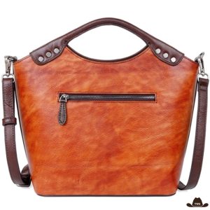 Sac Floral Cuir