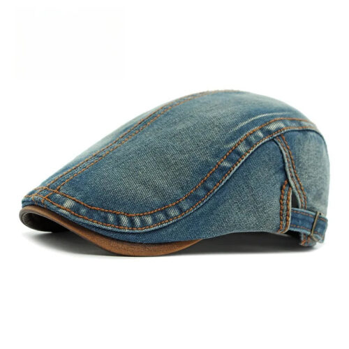 Sae089c7dbb704cd3afdd2e16250e4535L.jpg Béret Homme Denim Vintage - RetroChic