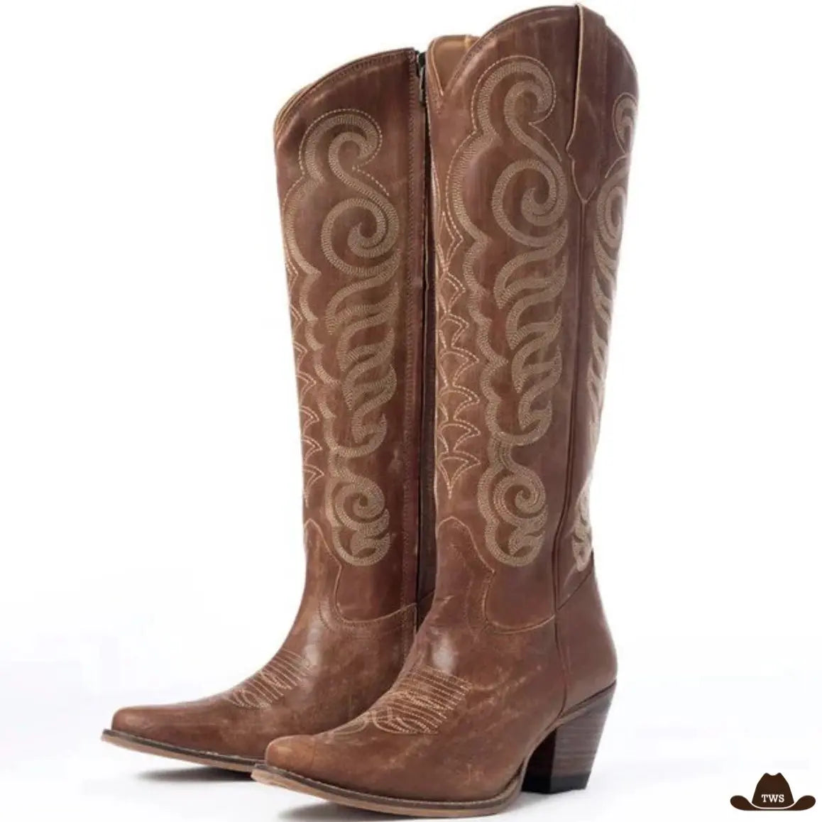 Santiags Femme Cuir – Image 2