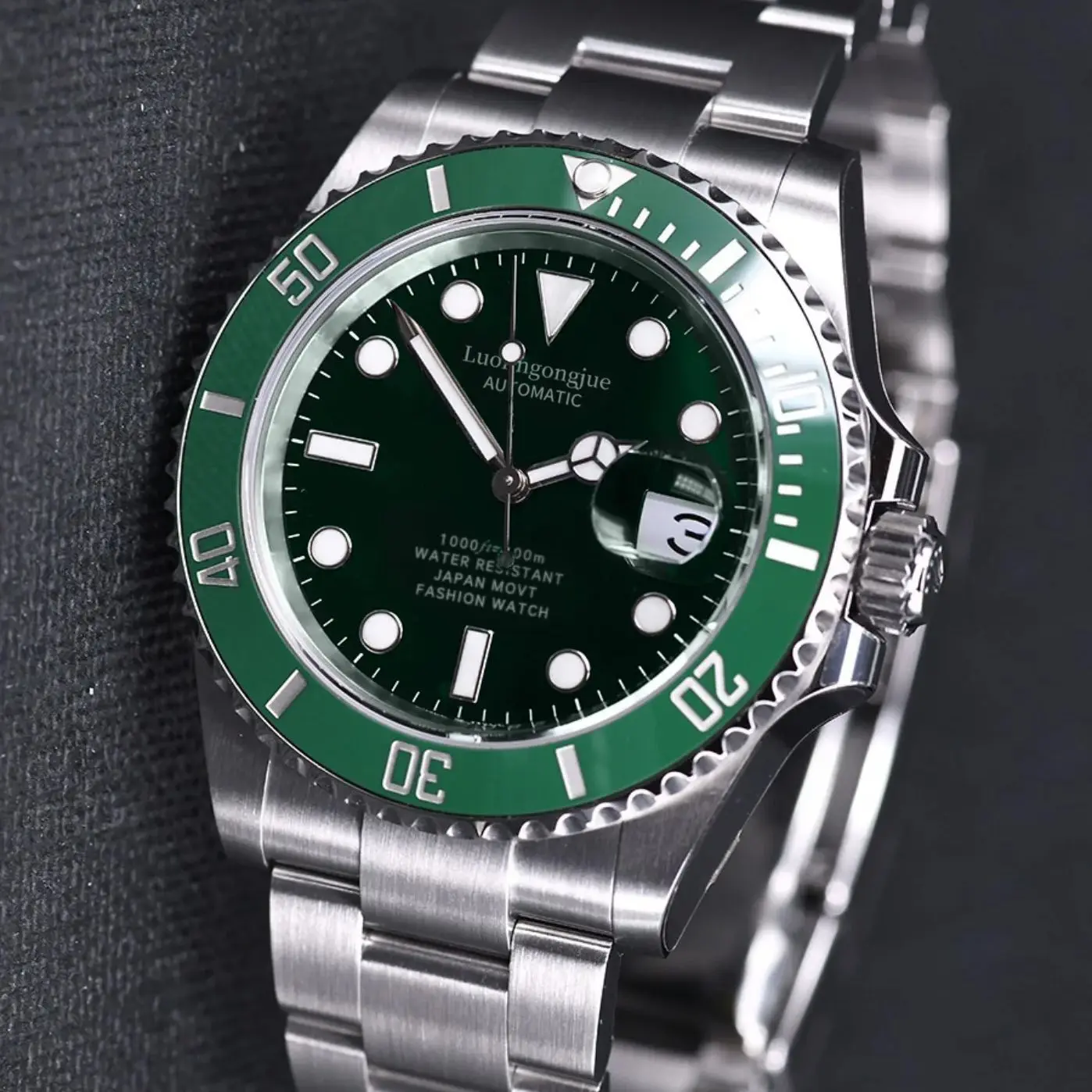 Montre de luxe pour homme au design squelette style