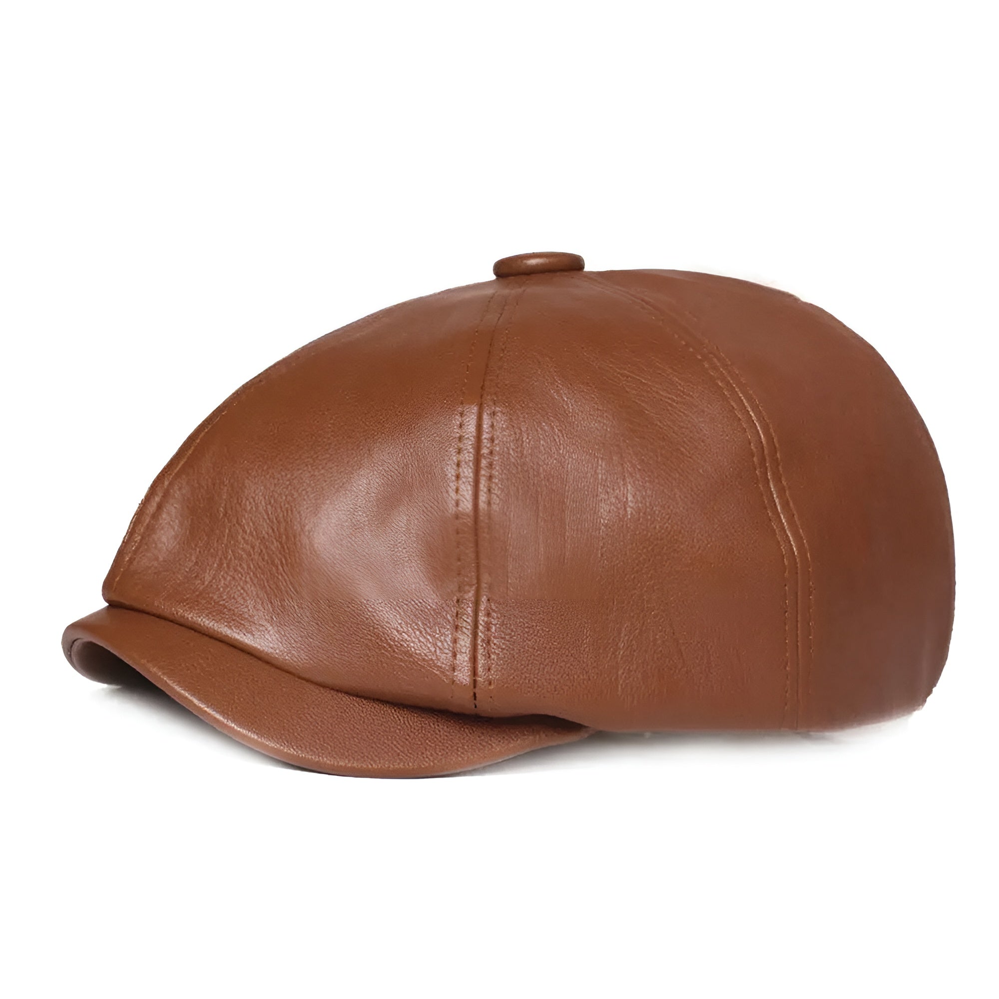 Casquette Gavroche Cuir Authentique – Image 4