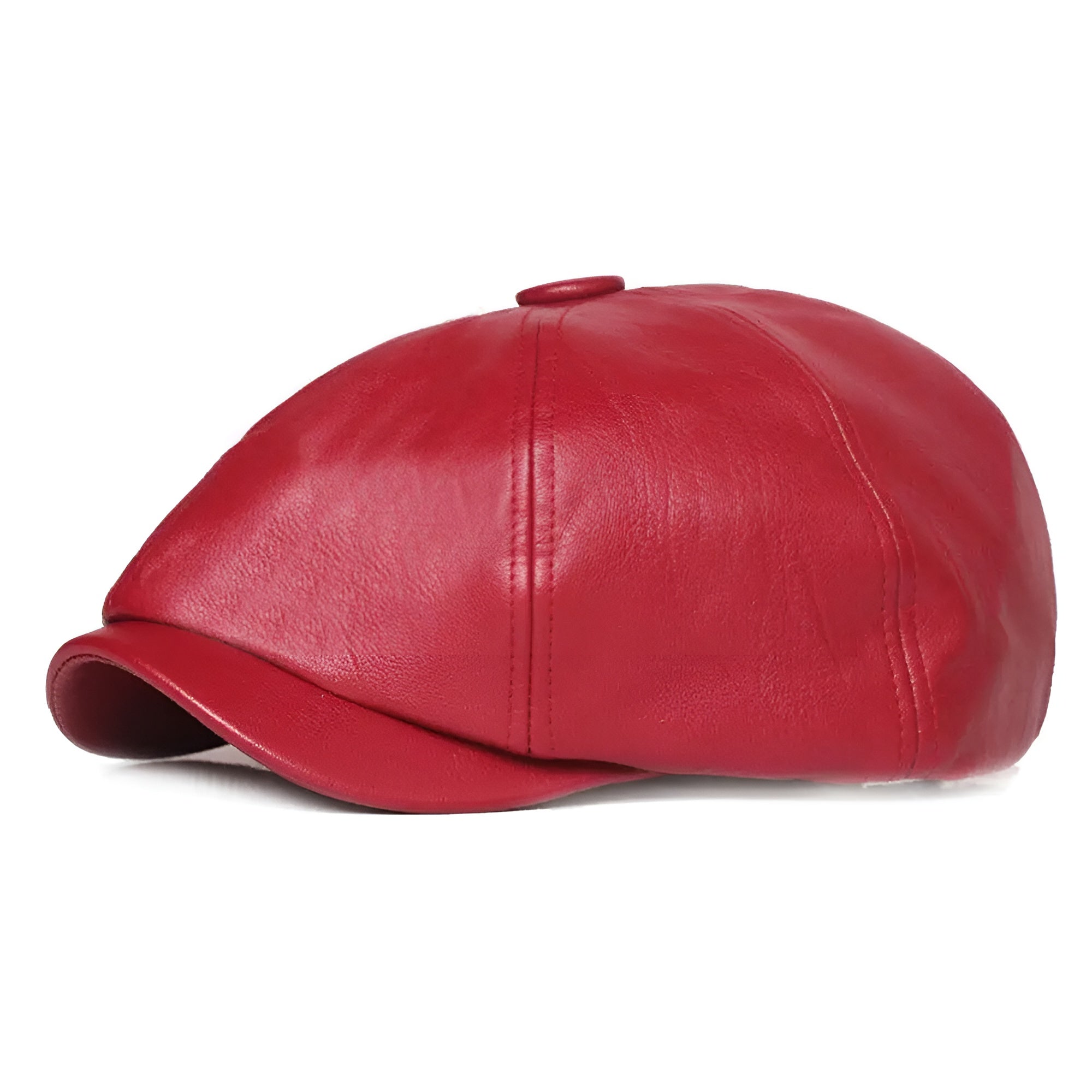 Casquette Gavroche Cuir Authentique – Image 7