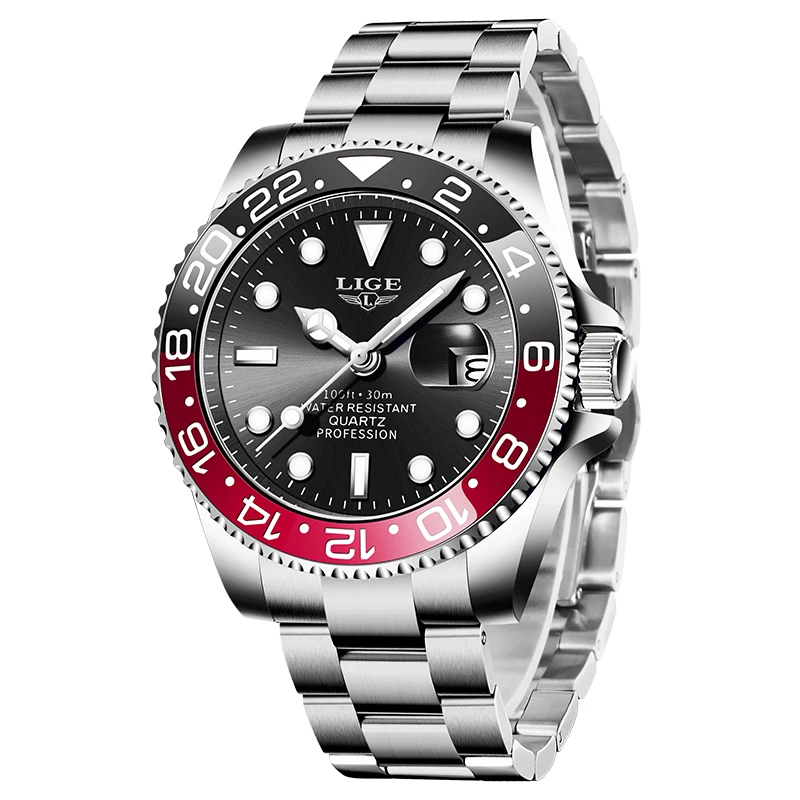 Montre homme LIGE de marque haut de gamme – Image 6