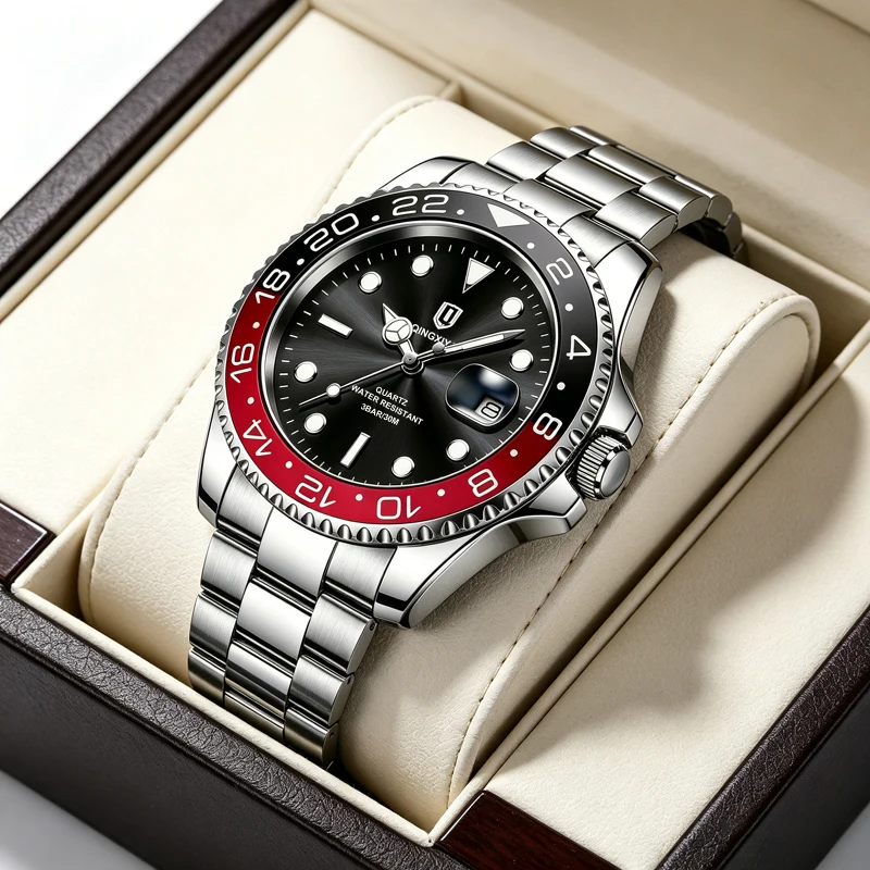 Montre à quartz pour homme QINGXIYA – Image 2