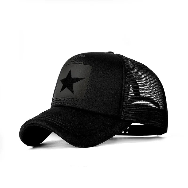 Casquette Trucker Étoile – Style Urbain et Respirant – Image 2