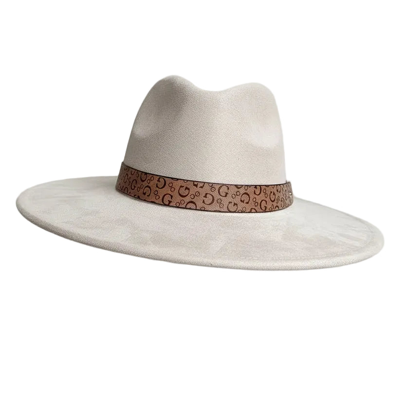 Chapeau Fedora Effet Suédine – Bandeau – Image 3