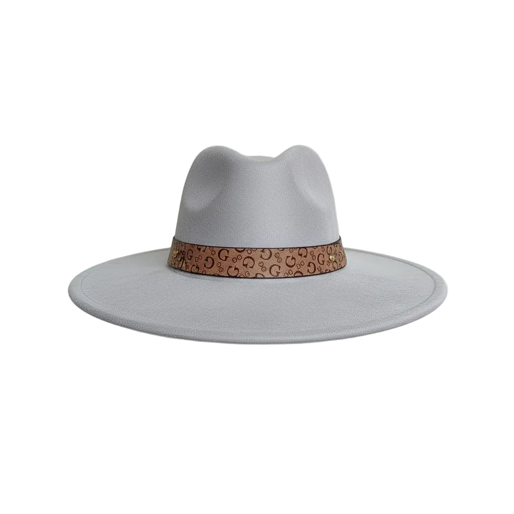 Chapeau Fedora Effet Suédine – Bandeau – Image 9