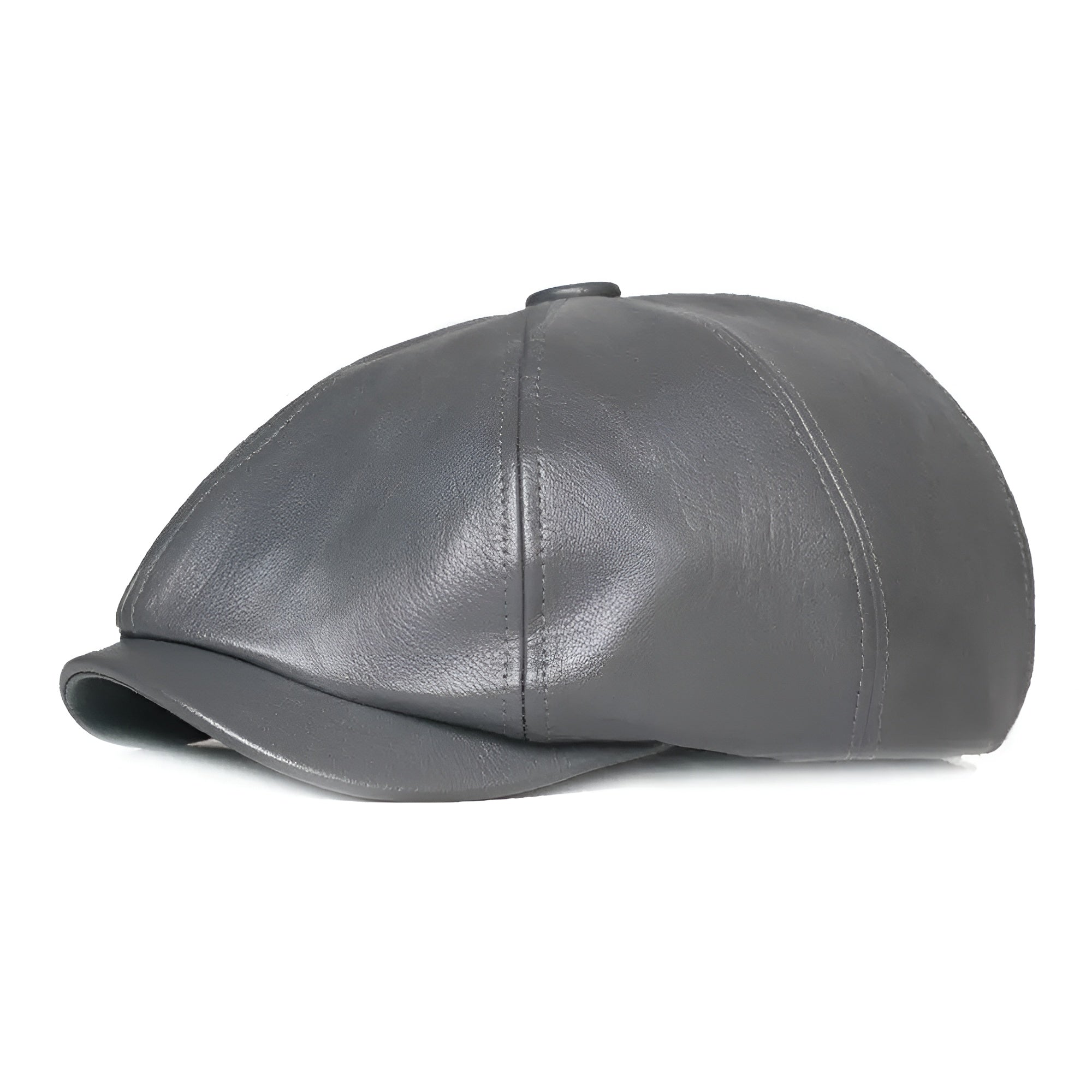 Casquette Gavroche Cuir Authentique – Image 3
