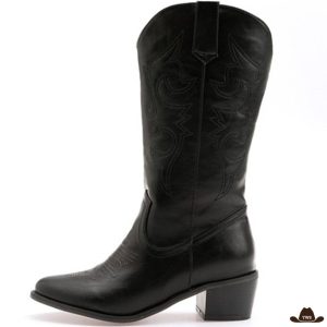 Boots Country Noires Femmes